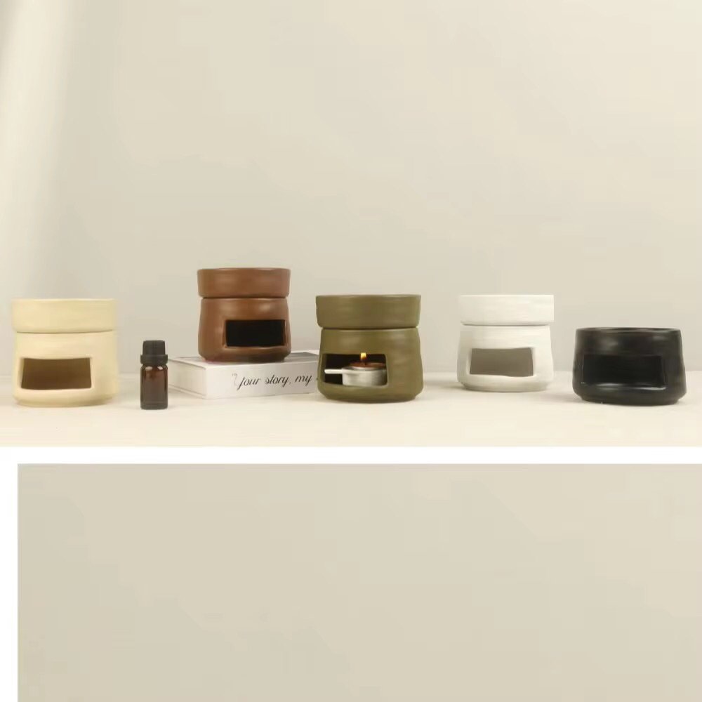 Minimalist Ceramic Essential Oil Warmer - Image 2