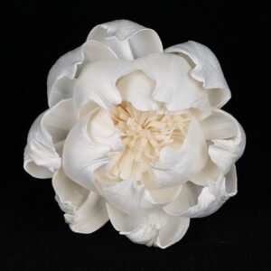 8cm peony diffuser topper with pre-drilled hole for easy assembly