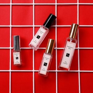 Clear Glass Roll-On Perfume Bottles - 3ml to 30ml Multiple Sizes with Metal Caps